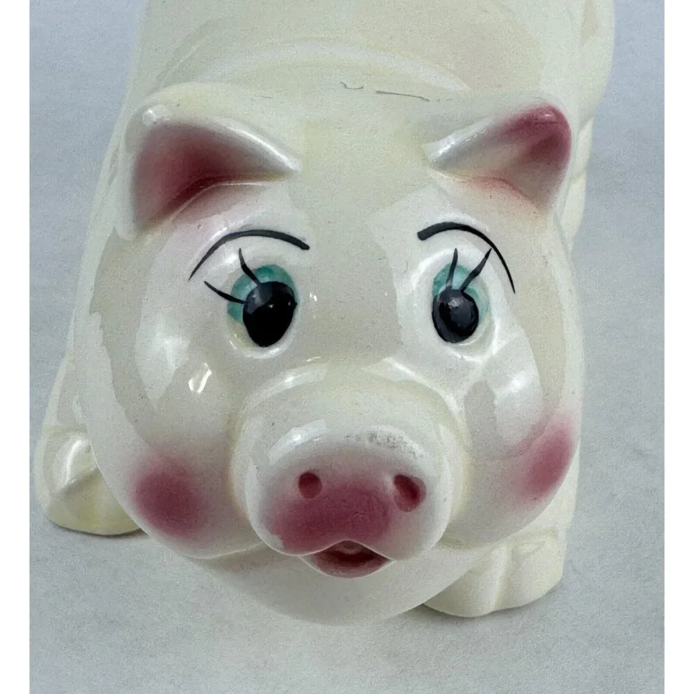 Vintage Ceramic Piggy Bank 6